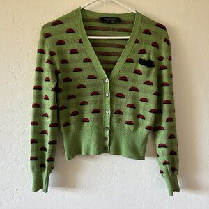 Unusual & Unique Marc Jacobs Cashmere/Silk Lightweight Cardigan, Size SM
